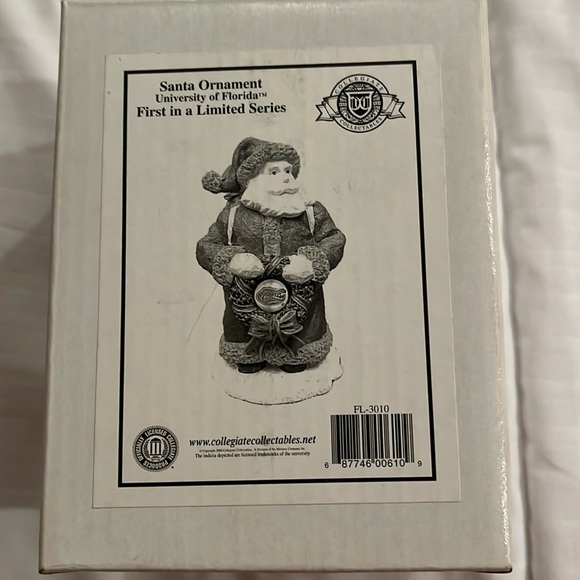 University of Florida Santa ornament - Picture 2 of 3